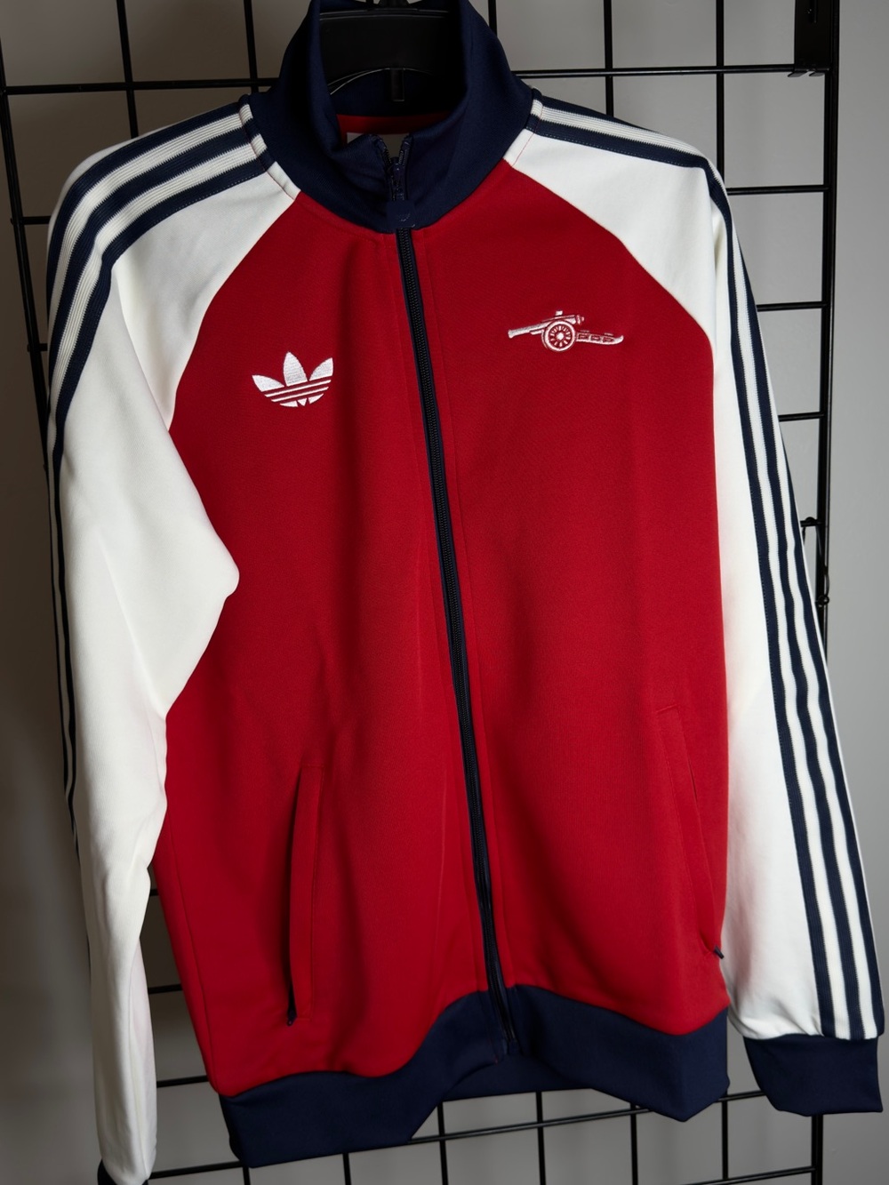 NWT adidas Originals Arsenal FC OG Track Top Jacket Men’s Small Red KB1793
